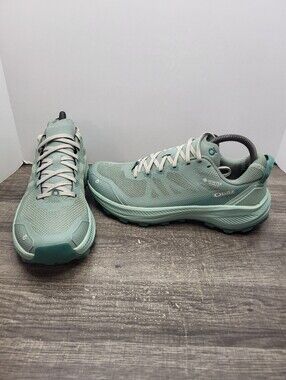 Oboz Katabatic LT Low GTX Sneaker Glacier Green Hiking Running Shoes Women's 8.5